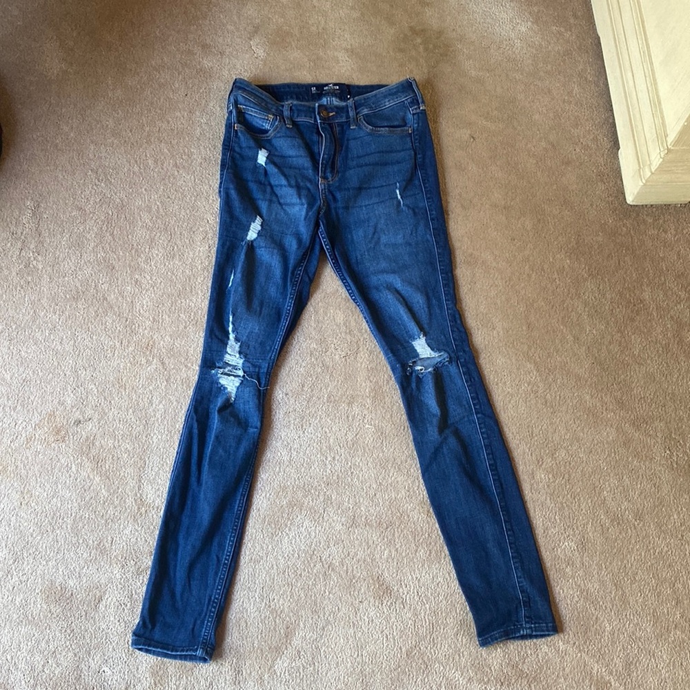 Hollister Medium Rise Super Skinny Jeans-Teen